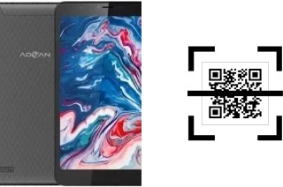 Wie lese ich QR-Codes auf einem Advan Tab 8?