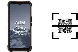 Wie lese ich QR-Codes auf einem AGM GLORY SE?