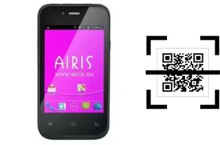 Wie lese ich QR-Codes auf einem Airis TM36DM?