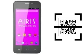 Wie lese ich QR-Codes auf einem Airis TM421M?