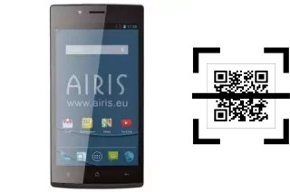 Wie lese ich QR-Codes auf einem Airis TM54QM?