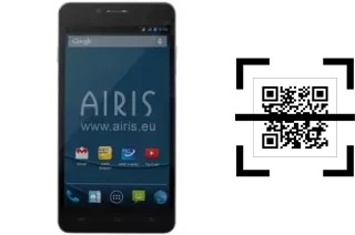 Wie lese ich QR-Codes auf einem Airis TM55Q?