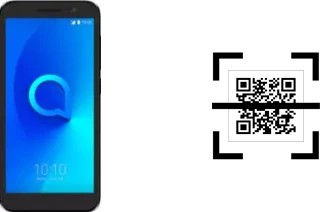 Wie lese ich QR-Codes auf einem Alcatel 1?