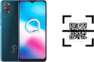 Wie lese ich QR-Codes auf einem alcatel 3X (2020)?