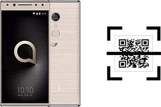 Wie lese ich QR-Codes auf einem alcatel 5?