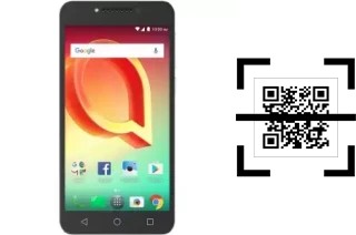 Wie lese ich QR-Codes auf einem Alcatel A50?