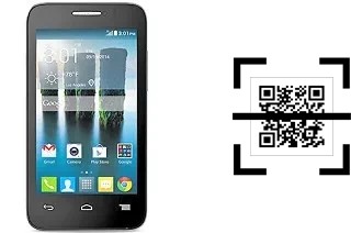 Wie lese ich QR-Codes auf einem alcatel Evolve 2?