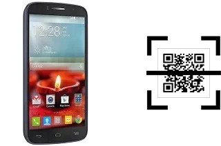 Wie lese ich QR-Codes auf einem alcatel Fierce 2?