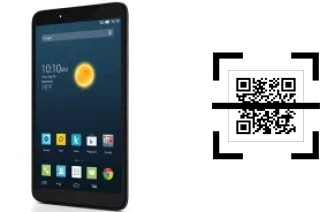 Wie lese ich QR-Codes auf einem alcatel Hero 8?