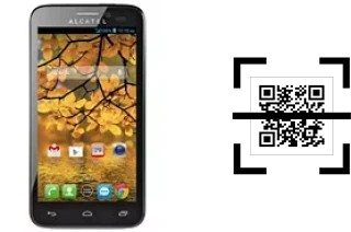 Wie lese ich QR-Codes auf einem alcatel Fierce?