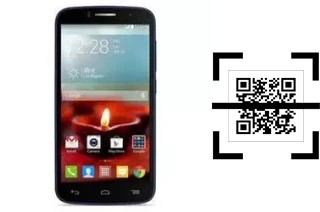 Wie lese ich QR-Codes auf einem Alcatel OneTouch Fierce 2?