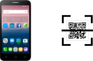 Wie lese ich QR-Codes auf einem Alcatel OneTouch Pop 3 (5) 3G?