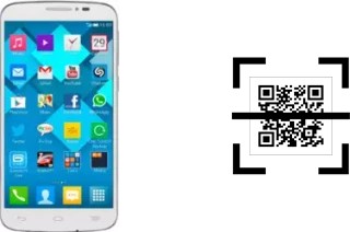 Wie lese ich QR-Codes auf einem Alcatel OneTouch Pop C7?