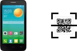 Wie lese ich QR-Codes auf einem Alcatel OneTouch Pop D5?