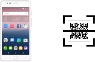 Wie lese ich QR-Codes auf einem Alcatel OneTouch Pop Up?