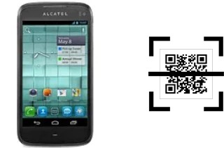 Wie lese ich QR-Codes auf einem alcatel OT-997D?