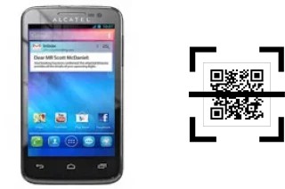 Wie lese ich QR-Codes auf einem alcatel One Touch M'Pop?