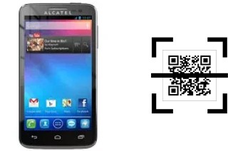 Wie lese ich QR-Codes auf einem alcatel One Touch X'Pop?