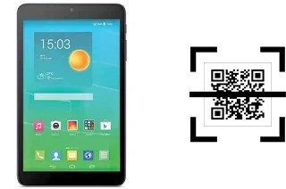 Wie lese ich QR-Codes auf einem alcatel Pixi 3 (8) 3G?