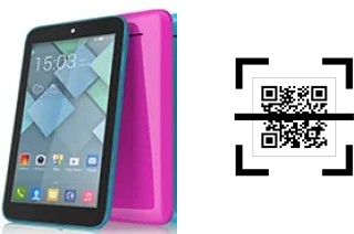 Wie lese ich QR-Codes auf einem alcatel Pixi 7?