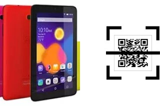 Wie lese ich QR-Codes auf einem alcatel Pixi 3 (7)?