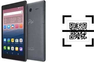 Wie lese ich QR-Codes auf einem alcatel Pixi 4 (7)?