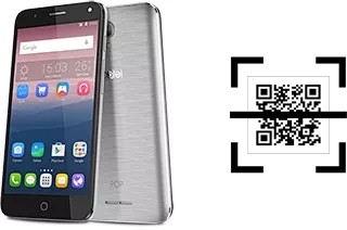 Wie lese ich QR-Codes auf einem alcatel Pop 4?