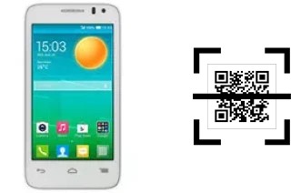 Wie lese ich QR-Codes auf einem alcatel Pop D3?