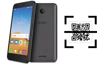 Wie lese ich QR-Codes auf einem Alcatel Tetra?