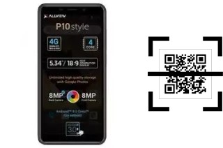 Wie lese ich QR-Codes auf einem Allview P10 Life?