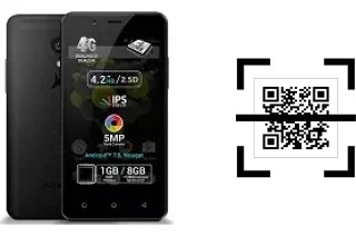 Wie lese ich QR-Codes auf einem Allview P4 Pro?