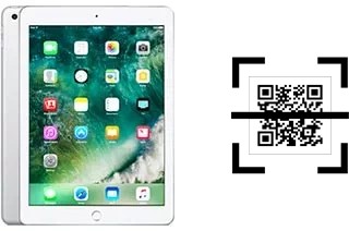 Wie lese ich QR-Codes auf einem Apple iPad 9.7?