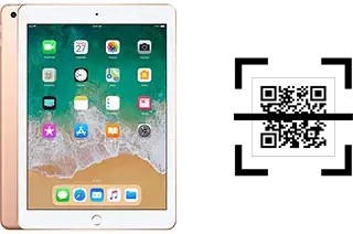 Wie lese ich QR-Codes auf einem Apple iPad 9.7 (2018)?