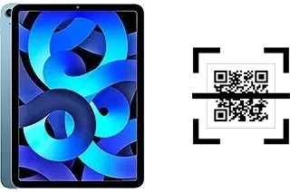 Wie lese ich QR-Codes auf einem Apple iPad Air (2022)?