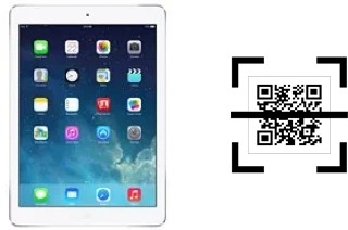 Wie lese ich QR-Codes auf einem Apple iPad Air?