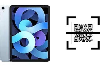 Wie lese ich QR-Codes auf einem Apple iPad Air (2020)?