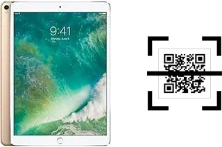 Wie lese ich QR-Codes auf einem Apple iPad Pro 10.5?