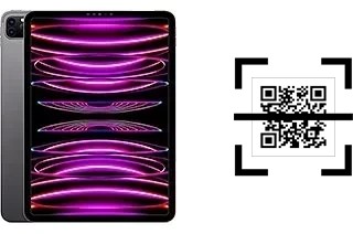 Wie lese ich QR-Codes auf einem Apple iPad Pro 11 (2022)?