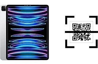 Wie lese ich QR-Codes auf einem Apple iPad Pro 12.9 (2022)?