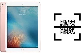 Wie lese ich QR-Codes auf einem Apple iPad Pro 9.7 (2016)?