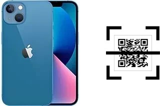 Wie lese ich QR-Codes auf einem Apple iPhone 13?