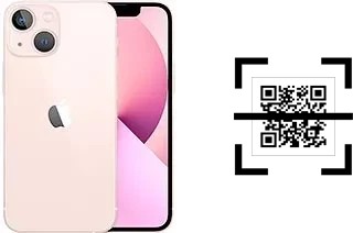 Wie lese ich QR-Codes auf einem Apple iPhone 13 mini?