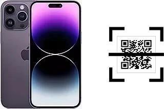 Wie lese ich QR-Codes auf einem Apple iPhone 14 Pro Max?