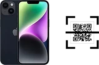 Wie lese ich QR-Codes auf einem Apple iPhone 14?