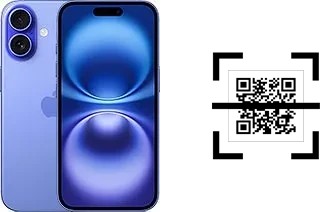 Wie lese ich QR-Codes auf einem Apple iPhone 16?