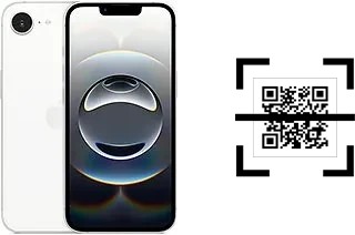 Wie lese ich QR-Codes auf einem Apple iPhone 16e?