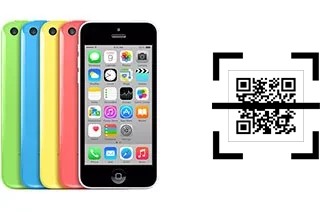 Wie lese ich QR-Codes auf einem Apple iPhone 5c?