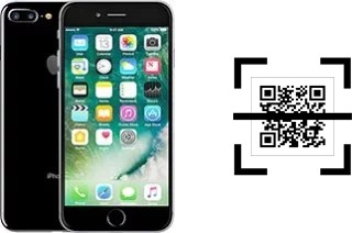 Wie lese ich QR-Codes auf einem Apple iPhone 7 Plus?