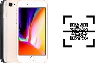 Wie lese ich QR-Codes auf einem Apple iPhone 8?