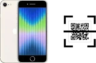 Wie lese ich QR-Codes auf einem Apple iPhone SE (2022)?